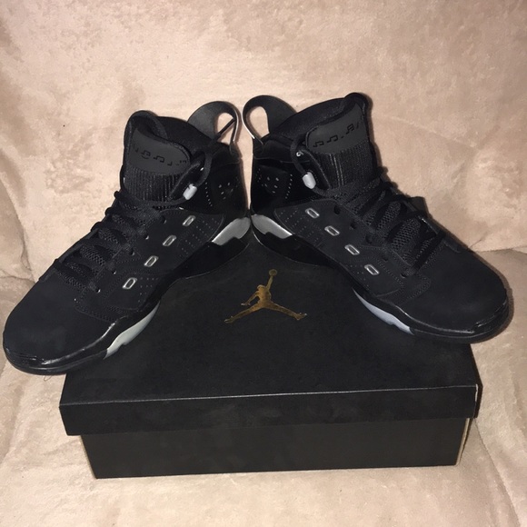 Nike air Jumpman Jordan 6-17-23 black/black metallic silver size 12 New in box - Picture 5 of 15